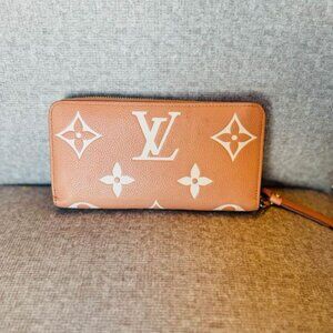 Louis Vuitton Monogram Empreinte Zippy Zip-Around Wallet